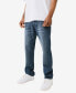 Фото #3 товара Men's Ricky Straight Flap Cross Stitch Jeans