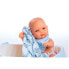 BERJUAN Smile Blue Basket Baby Doll