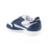Фото #11 товара Reebok Classic Leather Mens Blue Suede Lace Up Lifestyle Sneakers Shoes