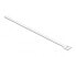 Фото #1 товара Delock 19524 - Hook & loop cable tie - White - 30 cm - 12 mm - 10 pc(s)