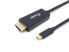 Equip USB-C to HDMI Cable - M/M - 1.0m - 4K/30Hz - 1 m - USB Type-C - HDMI Type A (Standard) - Male - Male - Straight