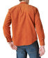 Men's Corduroy Western Long Sleeve Snap-Front Shirt