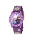 Фото #1 товара Наручные часы ewatchfactory Frozen 2 Elsa and Anna для девочек, пурпурные, пластиковый ремешок 32 мм