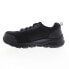 Фото #9 товара Skechers Arch Fit Sr Ringstap 200086 Mens Black Canvas Athletic Work Shoes
