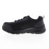 Skechers Arch Fit Sr Ringstap 200086 Mens Black Canvas Athletic Work Shoes