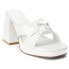 COCONUTS by Matisse Esme Platform Womens White Dress Casual ESME-111