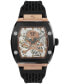 Фото #1 товара Наручные часы Guess Men's Two Tone Stainless Steel Bracelet, Day, Date Watch, 42mm.