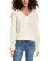 Фото #1 товара Seraphina Johnny Collar Wool-Blend Sweater Women's