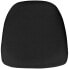 Фото #1 товара Hard Black Fabric Chiavari Chair Cushion