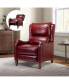 Leather Pushback Recliner chair with Adjustable Backrest for Livingroom