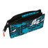 Triple Carry-all El Niño Ocean Black Blue (22 x 12 x 3 cm)