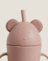 Фото #4 товара Children's silicone mouse tumbler with straw