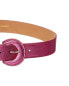 Persaman New York #1127 Metallic Leather Belt Women's