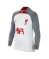 Фото #3 товара Big Boys White Liverpool Drill Performance Quarter-Zip Raglan Long Sleeve Top