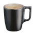 Mug Luminarc Flashy Black 250 ml Glass (6 Units)