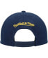 Men's Gold, Navy Marquette Golden Eagles Sharktooth Snapback Hat Gold, Navy - фото #4