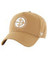 47 Brand Men's Tan Pittsburgh Steelers Ballpark MVP Adjustable Hat