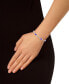 ფოტო #2 პროდუქტის Amethyst (2 2/3 ct. t.w.) and Topaz (2 1/10 ct. t.w.) Bracelet in Sterling Silver