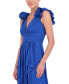 Фото #3 товара Women's Ruffled Ruched Gown