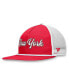 Фото #4 товара Men's Red, White New York Red Bulls True Classic Golf Snapback Hat