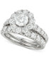 ფოტო #1 პროდუქტის Certified Diamond Bridal Set (3 ct. t.w.) in 18k White, Yellow and Rose Gold