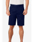 Фото #1 товара Big & Tall Wrinkle-Free Expandable Waist Plain Front Shorts