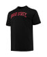 Фото #3 товара Men's Black Ohio State Buckeyes Big and Tall Arch Team Logo T-shirt