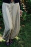 WIDE-LEG TROUSERS WITH PLEATS