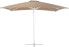 Beliani Parasol ogrodowy 250 x 250 cm piaskowy MONZA (86100)