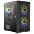 AEROCOOL ADVANCED TECHNOLOGIES Aerocool GRAPHITEV3 Computer Case 3 ARGB 14cm Fans - Midi Tower - PC - Black - ATX - micro ATX - Mini-ITX - ABS - SPCC - Steel - Blue - Green - Red - фото #2