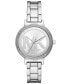 ფოტო #1 პროდუქტის Women's Sofie Three-Hand Silver-Tone Stainless Steel Watch 36mm