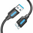 Фото #1 товара USB-кабель Vention COPBF 1 m Чёрный (1 штук)