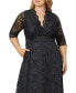 Фото #2 товара Women's Plus Size Maria Lace Evening Gown