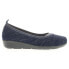 Фото #1 товара Propet Yen Wedge Ballet Flat Womens Blue Flats Casual WCX074MNVY