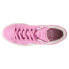 Фото #4 товара Puma Suede Neon Lace Up Womens Pink Sneakers Casual Shoes 39869401