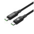 Фото #2 товара USB-C-кабель Celly USBCUSBC100WLED Чёрный