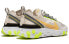 Nike React Element 87 Light Orewood Brown AQ1090-101 Sneakers