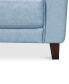 Фото #10 товара Ashlinn 81" Tufted Pastel Leather Sofa, Created for Macy's