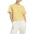 Фото #1 товара ADIDAS Essentials Cropped Top 3 Stripes short sleeve T-shirt