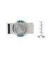 ფოტო #2 პროდუქტის Men's Liberty Nickel Turquoise Coin Money Clip