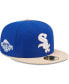 ფოტო #1 პროდუქტის Men's Royal Chicago White Sox 59FIFTY Fitted Hat
