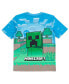 Boys Creeper T-Shirt and Shorts Outfit Set to Multicolor / green, 5 - фото #4