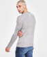 ფოტო #2 პროდუქტის Men's Regular-Fit Textured Crewneck Sweater, Created for Macy's