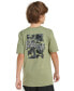 ფოტო #2 პროდუქტის Big Boys Camo Mix-Up Graphic T-Shirt