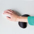 LogiLink Wrist Rest Gel Pad - Spandex - Silicone - Black - 140 x 55 x 25 mm - 100 g