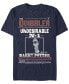 Фото #1 товара Harry Potter Men's The Quibbler Undesirable Number One Poster Short Sleeve T-Shirt