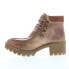 Diba True Prom Queen 24321 Womens Brown Leather Ankle & Booties Boots