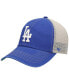 ფოტო #1 პროდუქტის Men's Royal Los Angeles Dodgers Logo Trawler Clean Up Trucker Snapback Hat