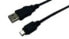 Фото #3 товара LogiLink CU0014 - 1.8 m - USB A - Mini-USB B - USB 2.0 - Male/Male - Black