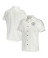 Фото #2 товара Men's NFL x Darius Rucker Collection by White Pittsburgh Steelers Woven Button-Up T-shirt